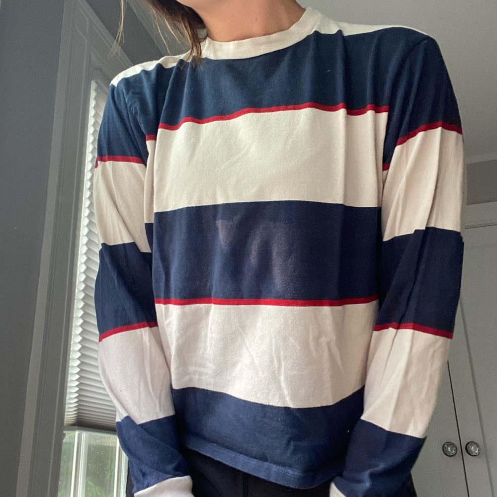 Brandy Melville Long Sleeve Striped Shirt!